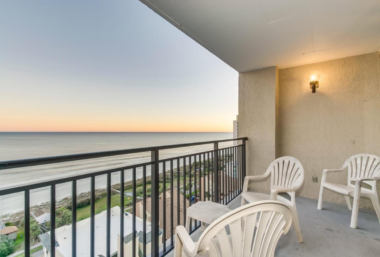 Scenic Views From The Balcony At Ocean Forest Plaza Condos Myrtle Beach Exterior photo